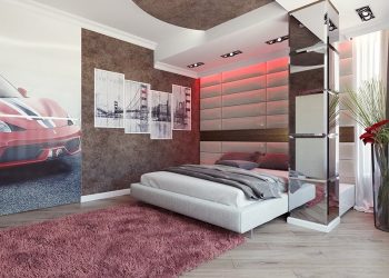 Mẫu 6: Nội thất phòng ngủ đơn giản và hiện đại