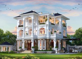 Biệt thự có sân vườn bình yên, nhẹ nhàng gần gũi với thiên nhiên