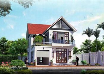 Nhà 2 tầng nông thôn đơn giản