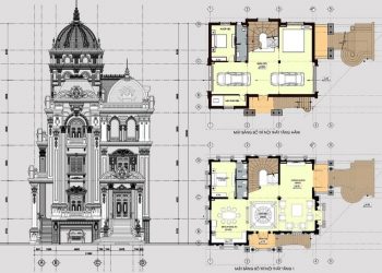 Mẫu bản vẽ kiến trúc nhà ở
