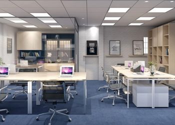 thiết kế văn phòng công ty nhỏ