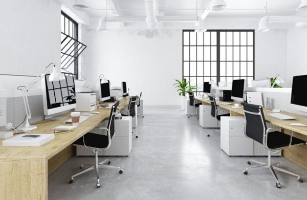 Yếu tố ánh sáng nên được đảm bảo khi thiết kế văn phòng mở giúp nhân viên làm việc tại đây có đủ ánh sáng để làm việc tốt hơn. Yếu tố ánh sáng nên được đảm bảo khi thiết kế văn phòng mở giúp nhân viên làm việc tại đây có đủ ánh sáng để làm việc tốt hơn.