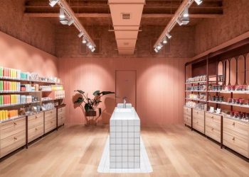 Thiết kế shop mỹ phẩm đẹp mắt sẽ giúp ích rất lớn trong việc kinh doanh các sản phẩm mỹ phẩm